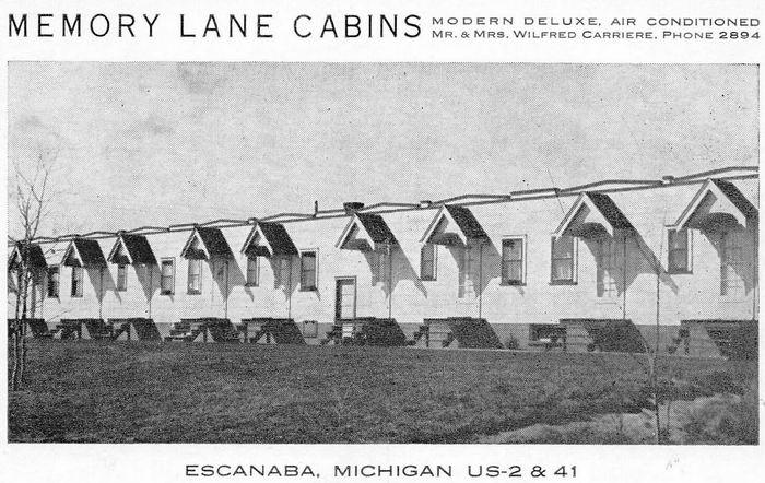 Memory Lane Motel - Vintage Postcard (newer photo)